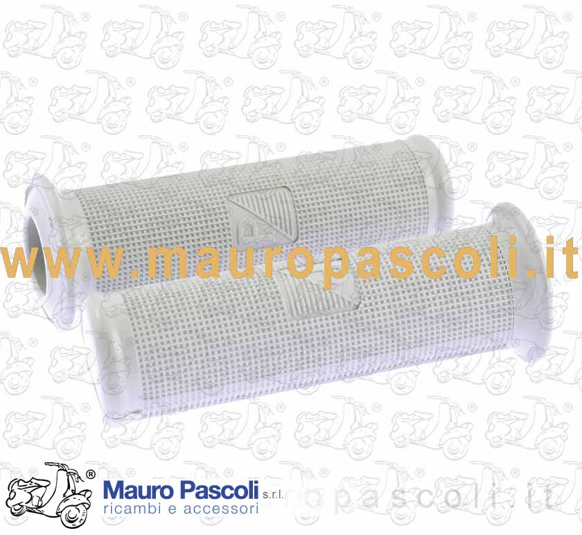 Coppia manopole manubrio mm 24,vespa 50 - 90 - 125 - 150 - 180.