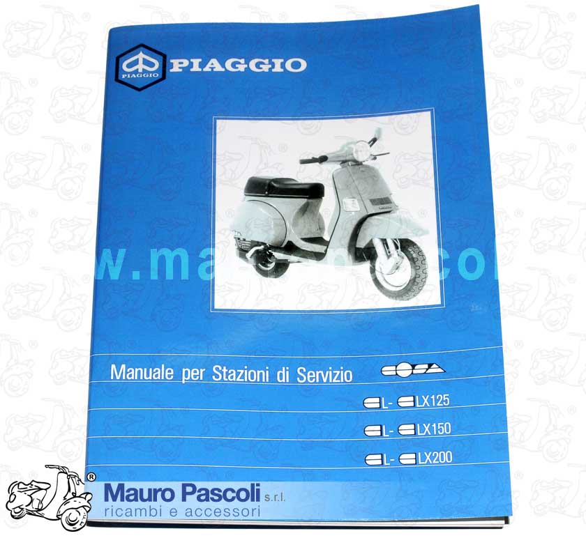 MANUALE PER STAZIONE DI SERVIZIO PIAGGIO.