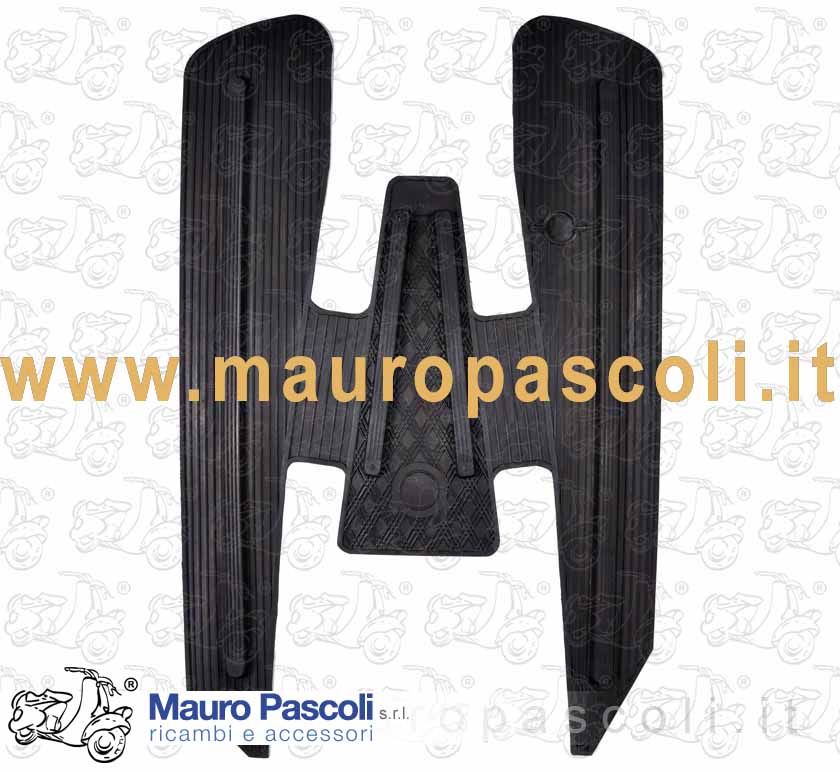 Tappeto della pedana di colore nero,vespa : v5a1t>3t - v5b1t>4t - v5r1t - v5sa1t - v5ss2t - v9a1t - v9ss2t.