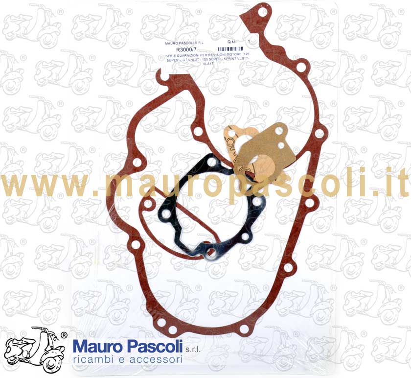 Serie guarnizioni per revisione motore,vespa 125 - 150.
