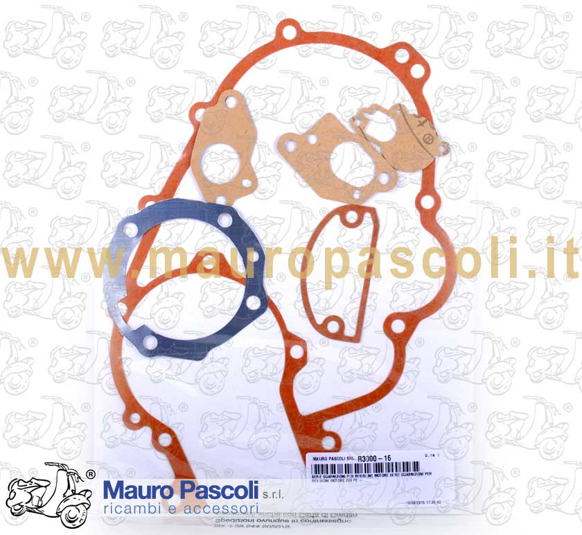 Serie guarnizioni per revisione motore,vespa 200.