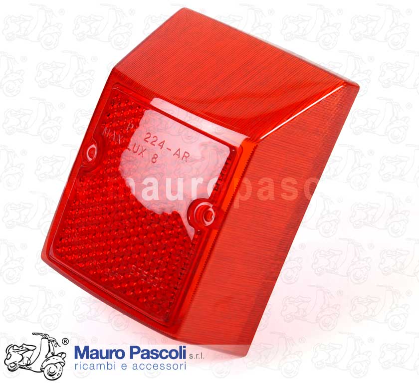 Trasparente fanalino posteriore con cattadiotro,vespa 50 pk.