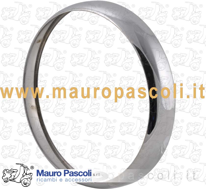 Cornice per faro al manubrio,vespa 125 1958>1961.