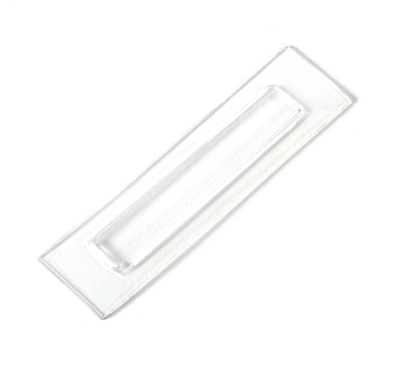 Trasparente fanalino posteriore per luce targa .