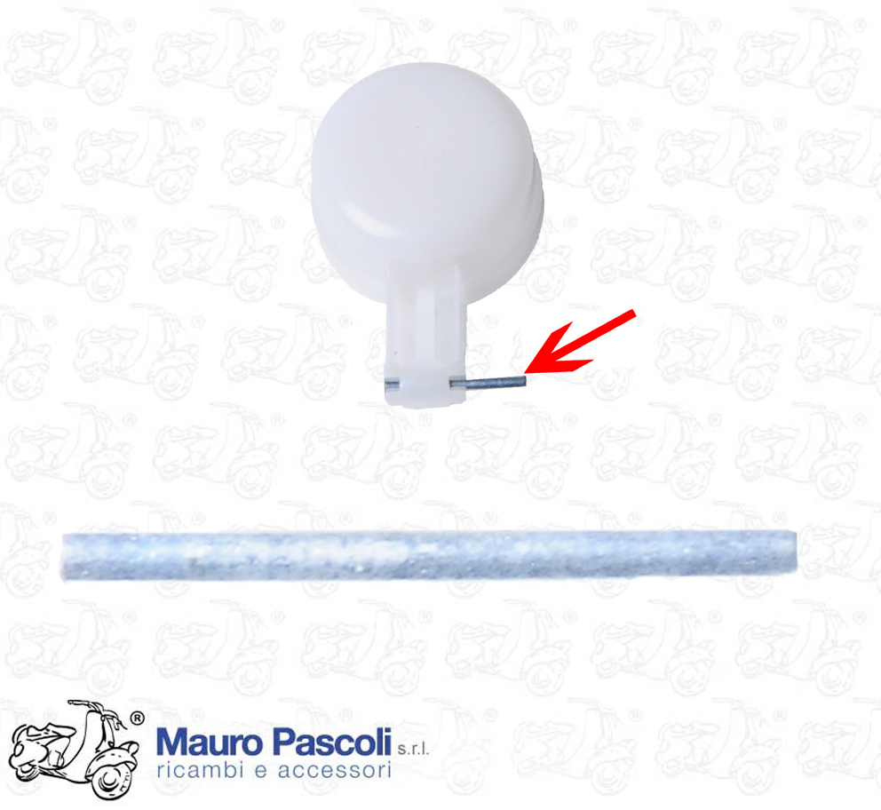 Perno del galleggiante carburatore,vespa 80 - 125 - 150 - 160 - 180 - 200.