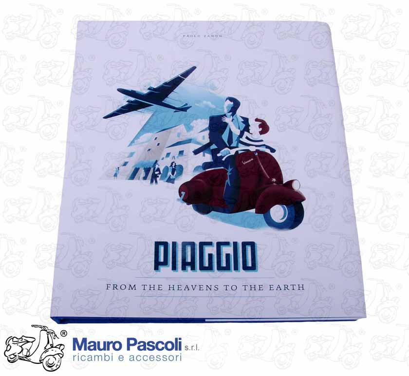 BUCH: PIAGGIO VOM HIMMEL ZUR ERDE. VON PAOLO ZANON. Englische Version.