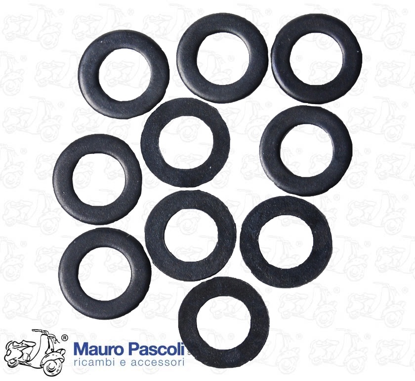 KIT N 10 WASHER FLAT BRUNITY DIAMETER INNER MM 7.