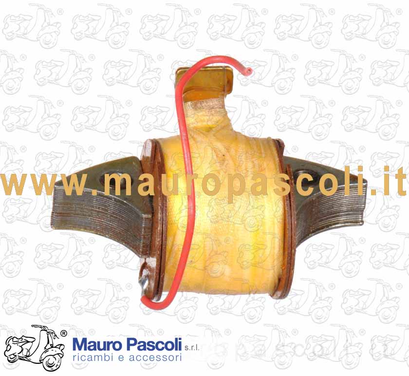 Flywheel internal coil