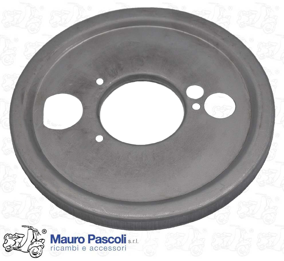 Front wheel dust shield disc - fork Vespa  160 gs/180 ss