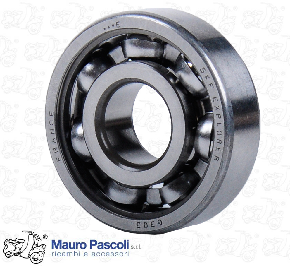 CLUTCH SIDE BALL BEARING FOR CRANKSHAFT.