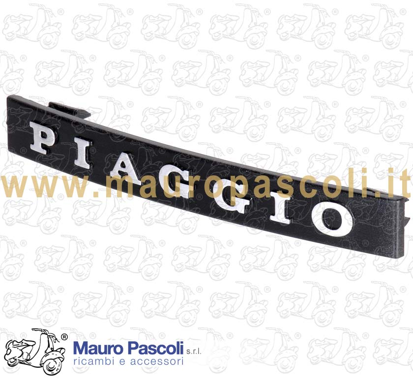 Targhetta ant.mascherina copristerzo,scritta piaggio,vespa ets - px-pe.