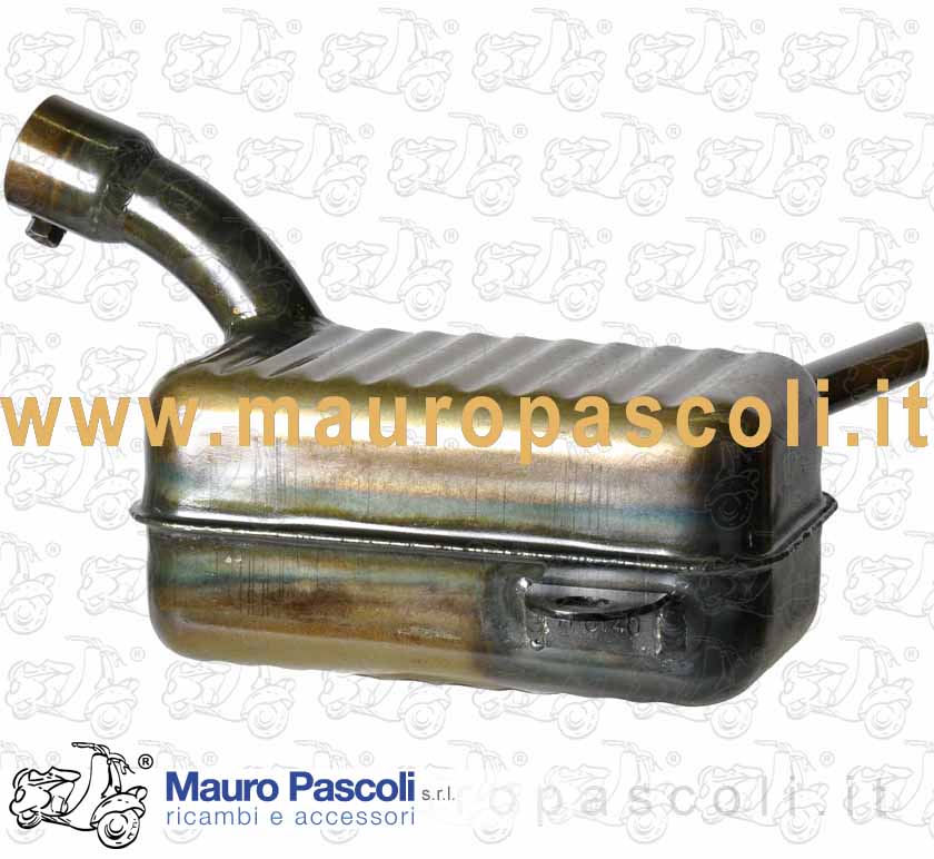 Marmitta completa.produzione mauro pascoli srl,vespa : v32t>33t - vu1t.