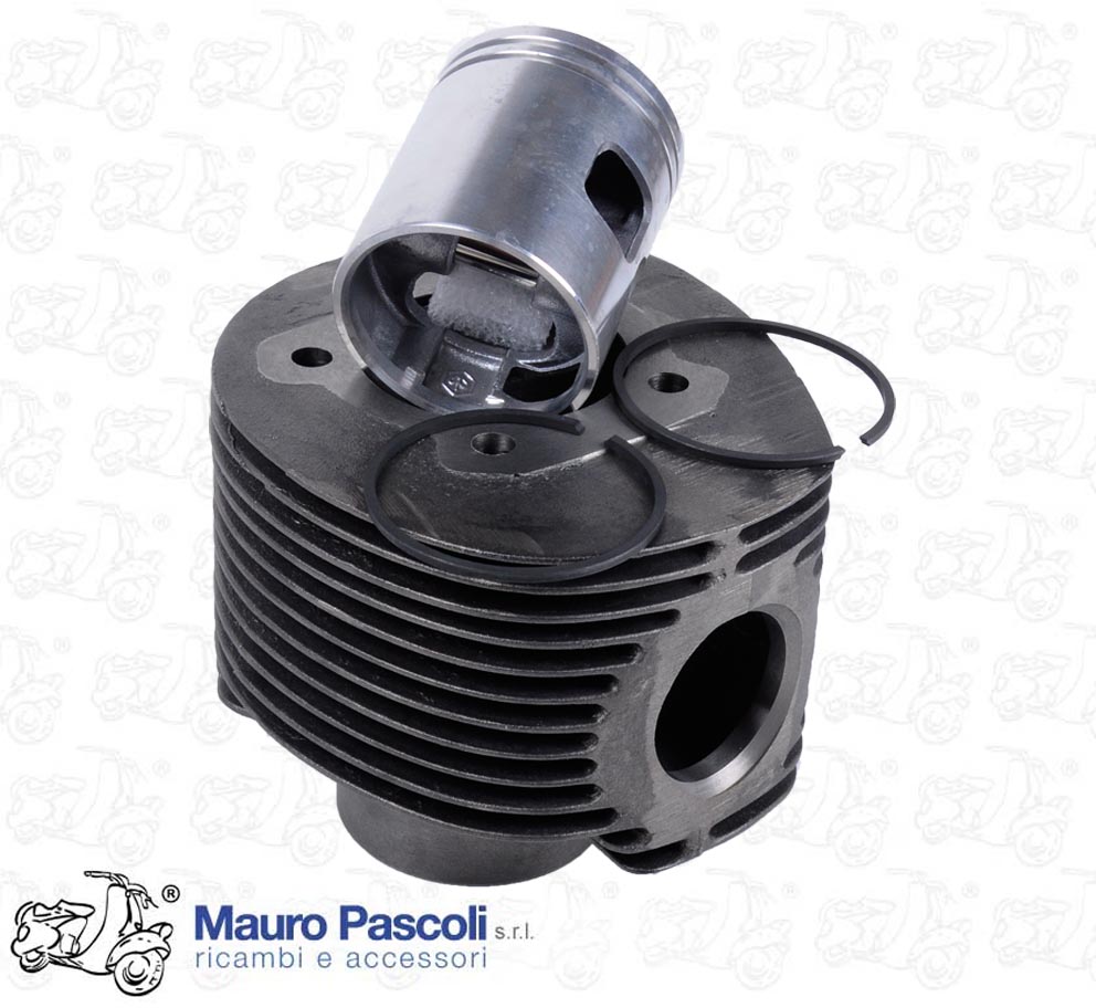 GROUPE CYLINDRE COMPLET AVEC PISTON ET GOUPILLE. PIAGGIO ORIGINAL.