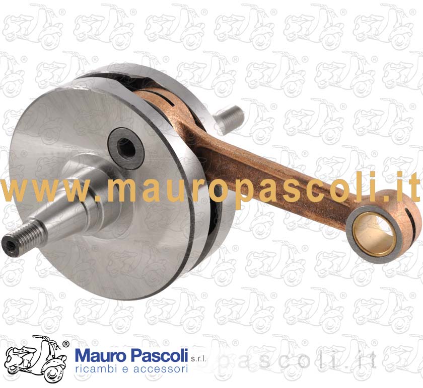 Albero motore completo di biella con bronzina,vespa 150 gs 1955>1961.