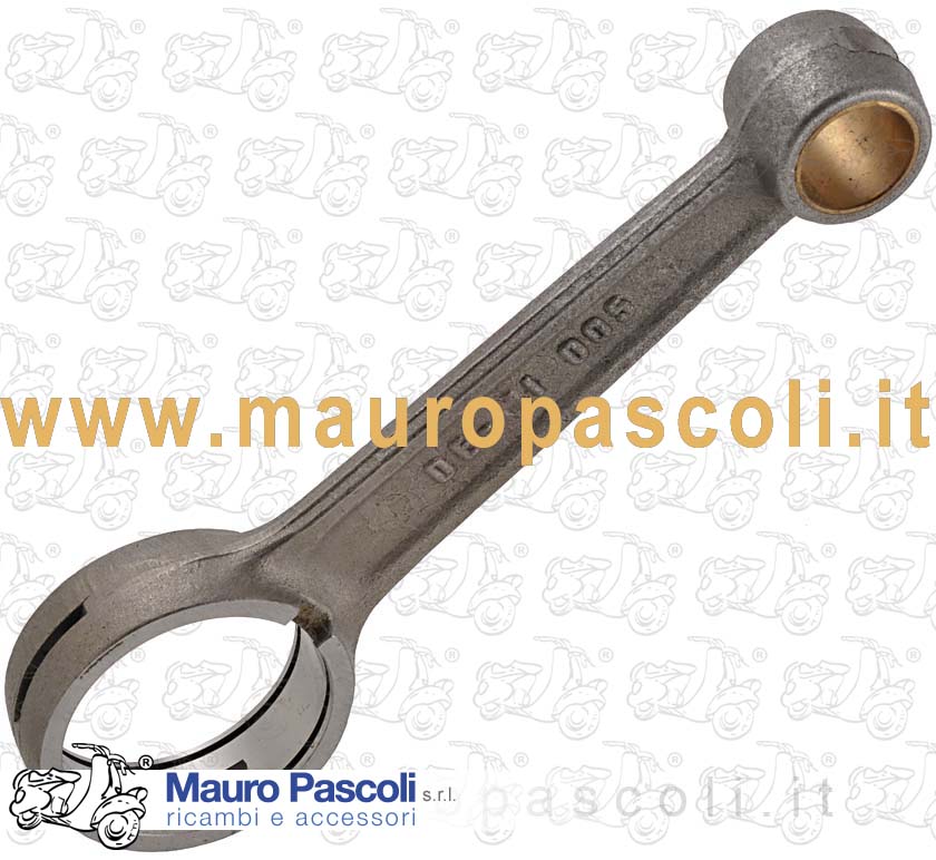 Biella completa di bronzina spinotto mm 15 e di asse,rasamenti e rulli.