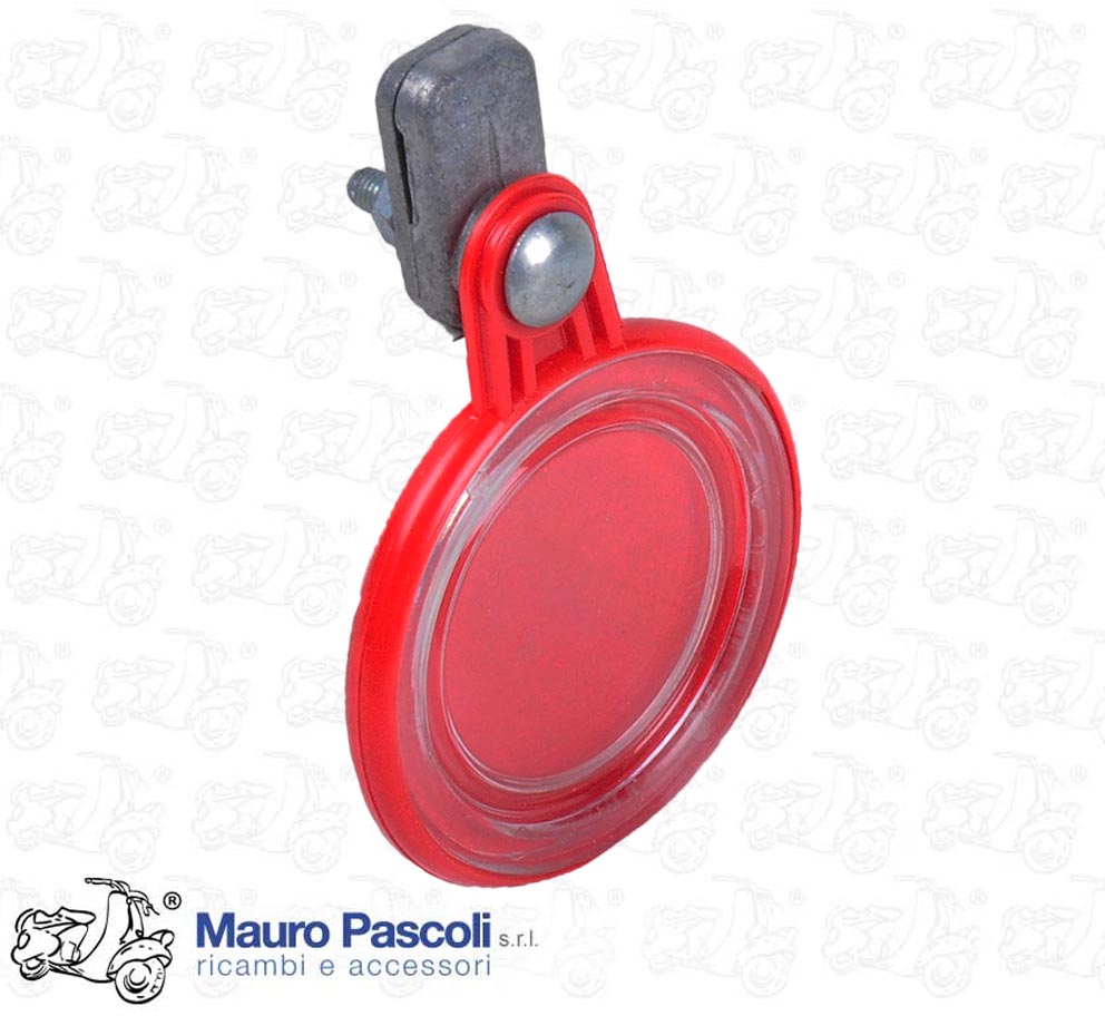 SOPORTE REDONDO DE BURBUJAS CON ACCESORIO DE ALUMINIO AL ALETA DELANTERA