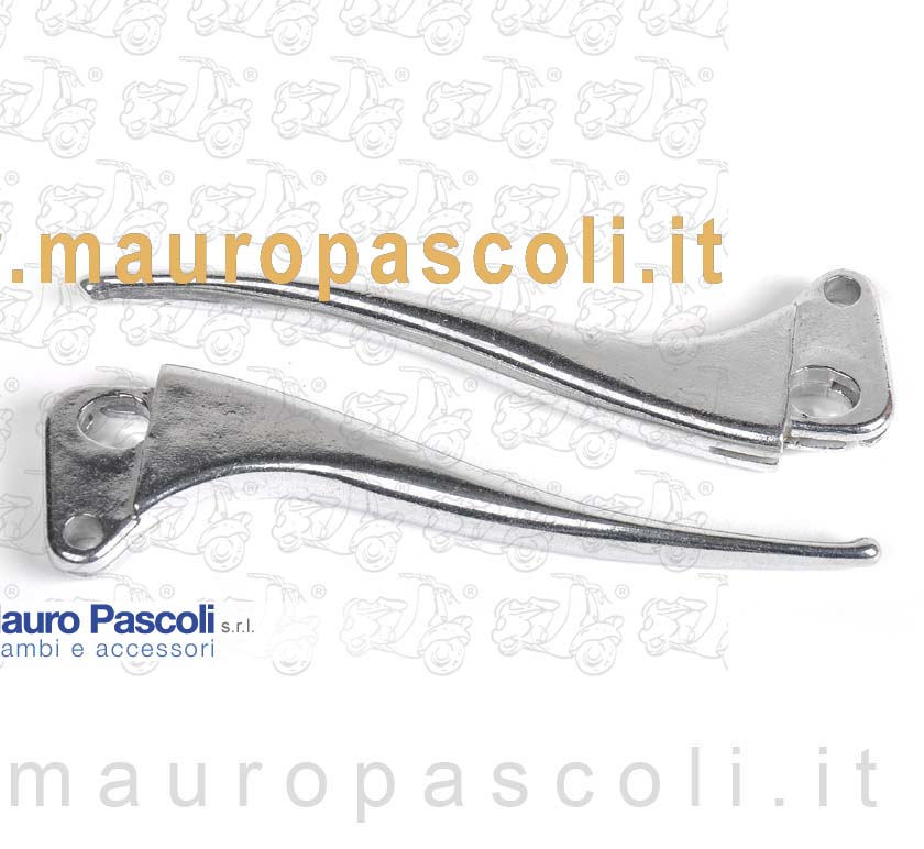 Coppia di leve per freno e frizione,vespa 125 - 150 - 160.