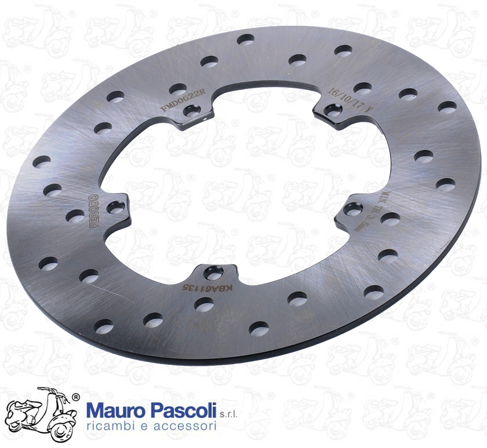 Disco freno anteriore,vespa 125 - 150 - 200.