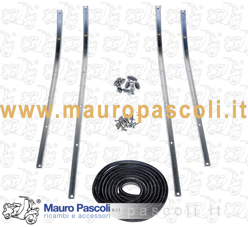 Kit piso completo (tiras de caucho, terminales y remaches)